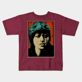 Bessie Coleman Kids T-Shirt